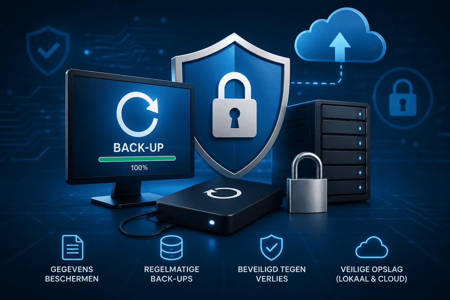 Back-up en gegevensbeveiliging